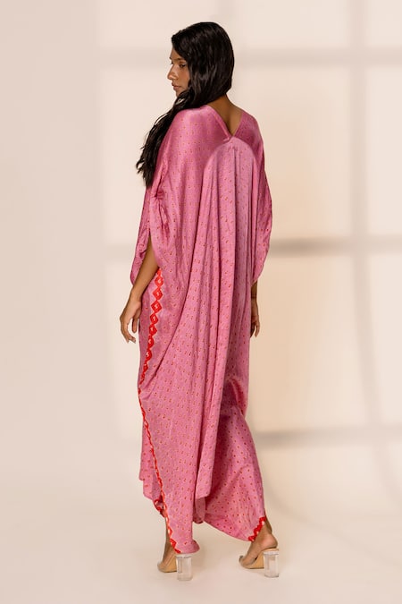 Dyelogue Azul Bandhani Print Jumpsuit 