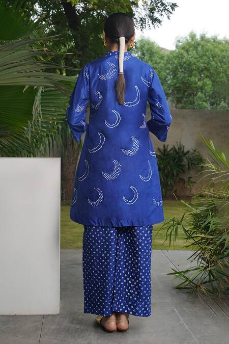 Dyelogue Bandhani Print Kurta & Pant Set 