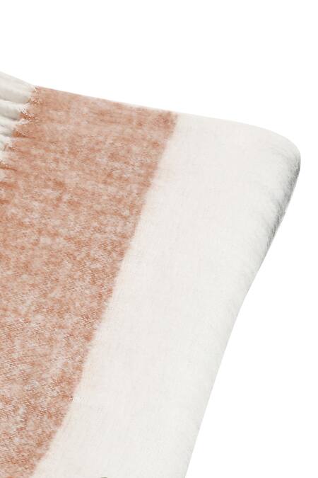 Shop_Amoliconcepts_Multi Color 25% Wool 20% Polyester And 55% Thread Work Throw_Online_at_Aza_Fashions