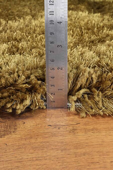 Kaleen India_Green 100% Polyester Round-shaped Rug_at_Aza_Fashions