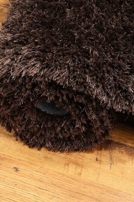 Buy Kaleen India Brown 100% Polyester Hand Tufted Rectangle Shaped Rug Online at Aza Fashions Buy_Kaleen India_Brown 100% Polyester Hand Tufted Rectangle Shaped Rug _Online_at_Aza_Fashions