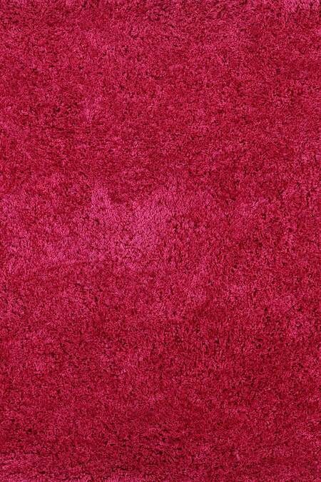 Shop_Kaleen India_Pink 100% Polyester Hand Tufted Rectangle Shaped Solid Rug_Online_at_Aza_Fashions