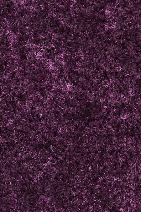 Shop Kaleen India Purple 100% Polyester Hand Tufted Plain Rectangle Shaped Rug Shop_Kaleen India_Purple 100% Polyester Hand Tufted Plain Rectangle Shaped Rug
