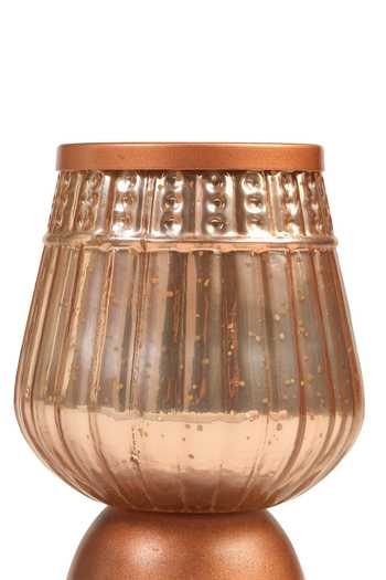 Buy_Amoliconcepts_Silver Iron, Mercury Glass Candle Holder_Online_at_Aza_Fashions