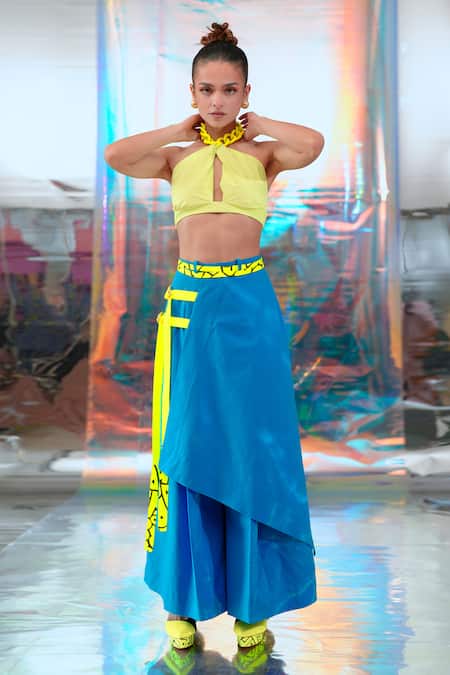 Papa Don't Preach Pret Satin Japanese Flared Pant 