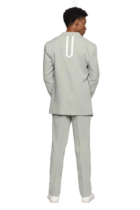 Paresh Lamba Signatures Color Block Patch Work Trouser 