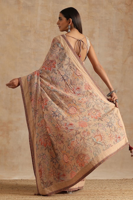 Samvrih Printed Saree With Blouse 