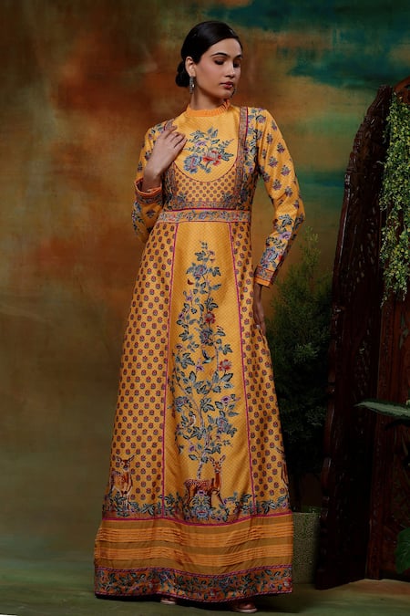 CHINON WITH FULL GHERA GOWN at Rs.960/Piece in surat offer by Royal Export