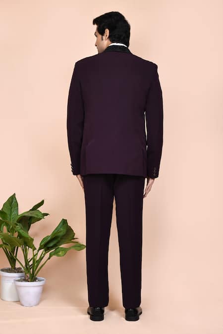 Arihant Rai Sinha Leaf Placement Embroidered Suit Set 