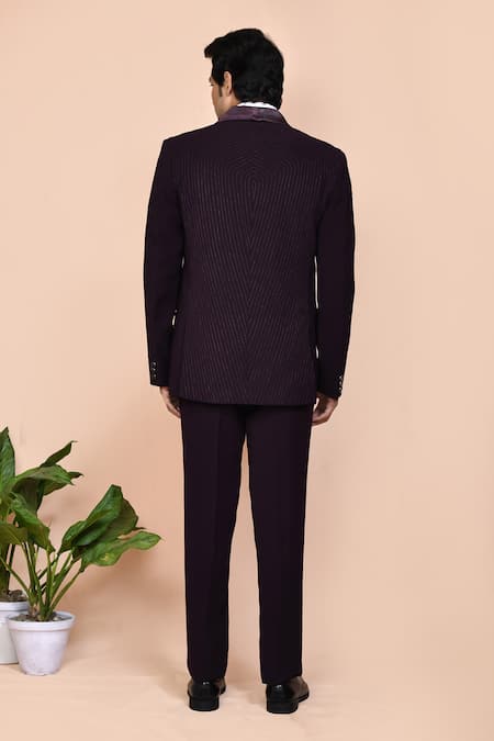 Arihant Rai Sinha Geometric Embroidered Suit Pant Set 