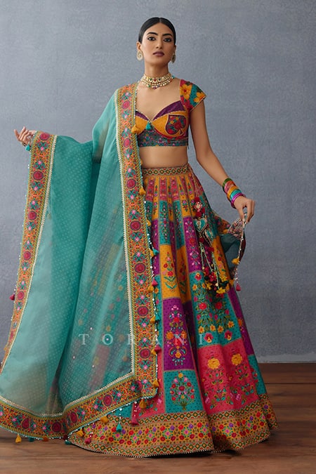 Torani Dil Rang Javeri Printed Lehenga Set 