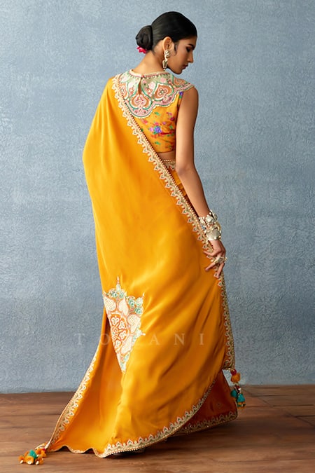 Torani Dil Seher Lena Mandala Pattern Saree 