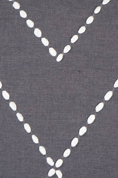 Buy Ode & Cloe Grey Cotton Thread, Aari And Bead Embroidered Work Cushion Cover Set Online at Aza Fashions Buy_Ode & Cloe_Grey Cotton Thread, Aari And Bead Embroidered Work Cushion Cover Set_Online_at_Aza_Fashions