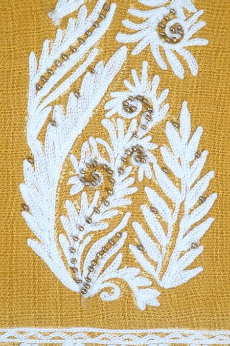 Shop Ode & Cloe Grey Cotton Thread, Aari And Bead Embroidered Work Cushion Cover Set Online at Aza Fashions Shop_Ode & Cloe_Grey Cotton Thread, Aari And Bead Embroidered Work Cushion Cover Set_Online_at_Aza_Fashions