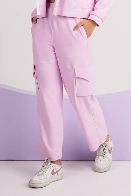Buy Name It Purple Wide Leg Cargo Trousers from Next India