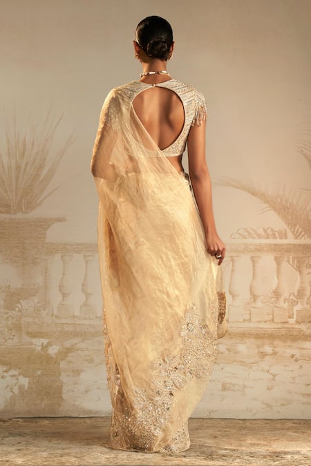 Ridhi Mehra Ratan Floral Embroidered Saree Set 