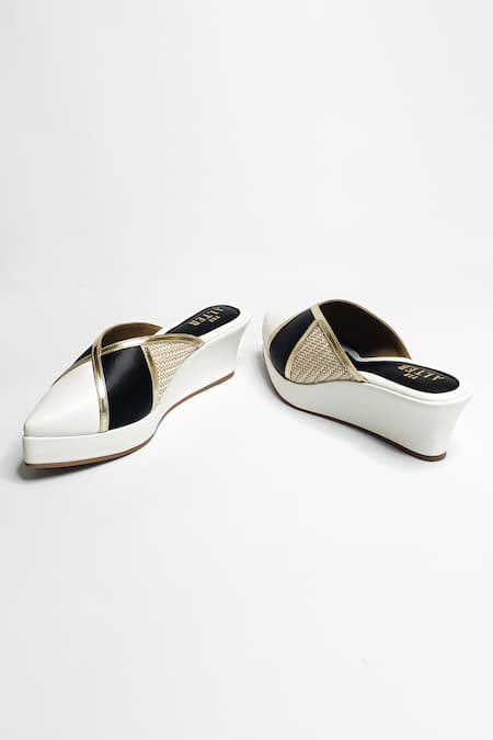 The Alter White Madison Mule Wedges at Aza Fashions The Alter_White Madison Mule Wedges _at_Aza_Fashions