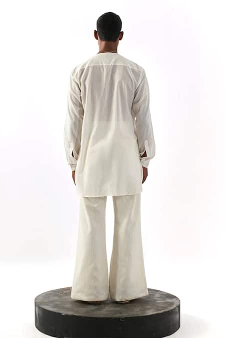 Triune Handmade 3D Floral Patchwork Shirt 