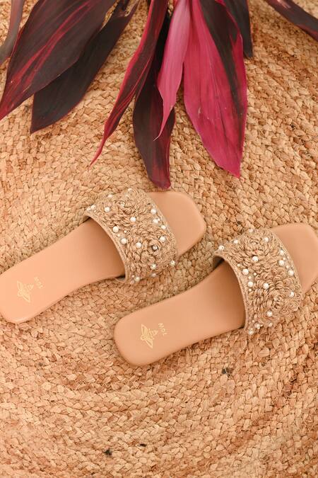 The Golden Wasp Tussie Mussie Embellished Slides 