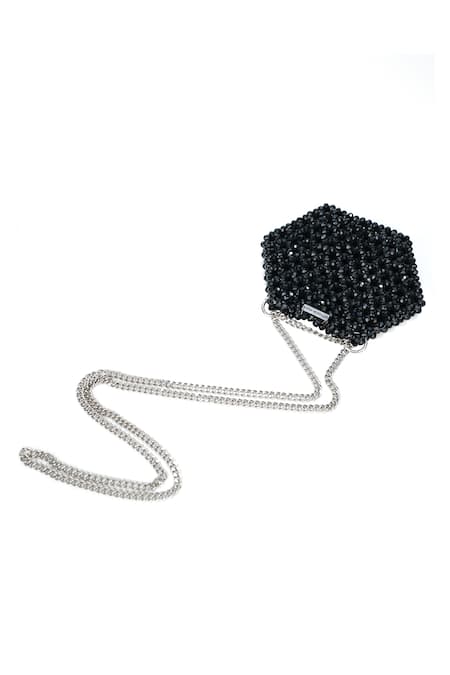 Adorn My Wish Mini Crystallized Hexagon Bag 