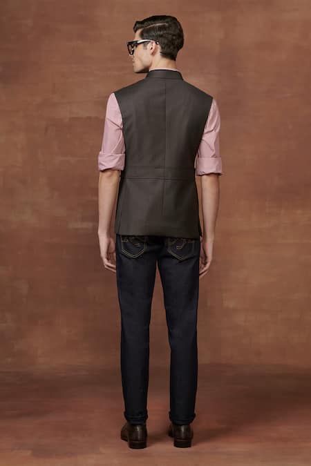 Raghavendra Rathore Jodhpur Safari Elegance Waistcoat 