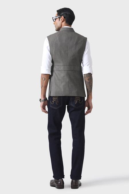 Raghavendra Rathore Jodhpur Connoisseurs The Wool Waistcoat 