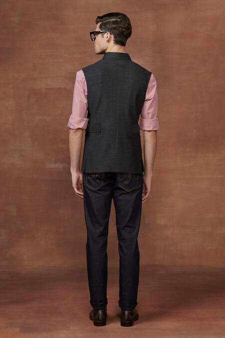 Raghavendra Rathore Jodhpur The Safari Sojourn Waistcoat 