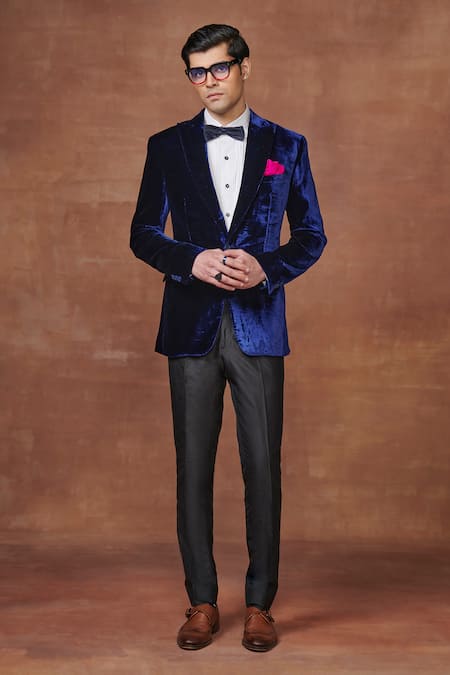 Raghavendra Rathore Jodhpur Majestic Midnight Tuxedo Jacket 