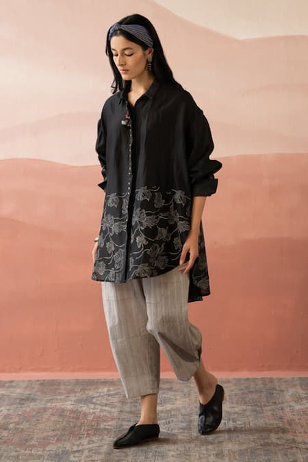 Swatti Kapoor Gysi Floral Print Shirt 