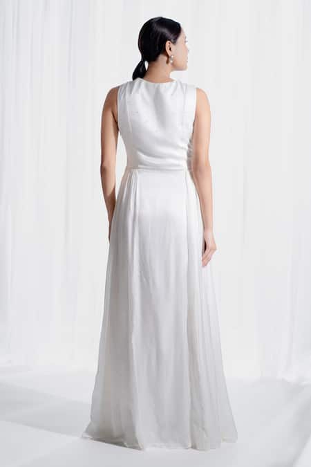 Harshita Jain Sequin & Cutdana Embroidered Gown 