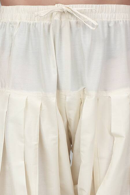 Aham-Vayam Black Cotton Sequins, Embroidery Chandramani Kurta Set Online at Aza Fashions Aham-Vayam_Black Cotton Sequins, Embroidery Chandramani Kurta Set _Online_at_Aza_Fashions