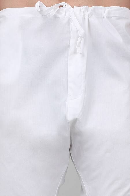 Aham-Vayam Black Cotton Zari, Sequins Pulbangush Embroidered Kurta Set Online at Aza Fashions Aham-Vayam_Black Cotton Zari, Sequins Pulbangush Embroidered Kurta Set _Online_at_Aza_Fashions