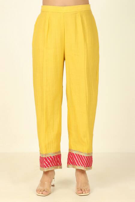 Tashee Magenta Chanderi, Cotton Embroidery Collared Straight Kurta Pant Set Online at Aza Fashions Tashee_Magenta Chanderi, Cotton Embroidery Collared Straight Kurta Pant Set _Online_at_Aza_Fashions