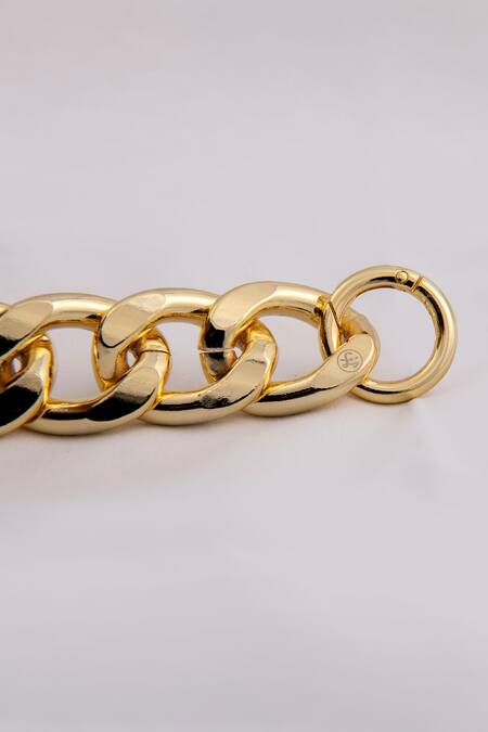 Saurav Ghosh_Beige Brooches Elite Vintage Chintz Print Clutch_Online_at_Aza_Fashions