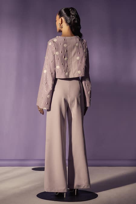 Sameer Madan Jane Anti-Fit Embroidered Top 