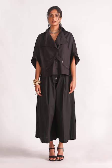 House of Three Hridaya Pleated Wide Leg Pant 