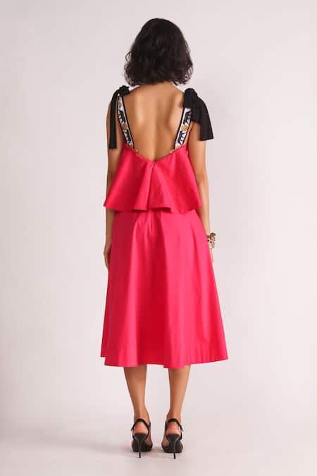 House Of Three Sophia Ruffle Layered Dress 