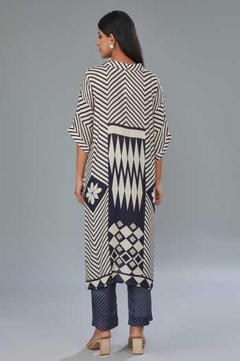 Kahani Lush Printed Shirt Kurta & Pant Set 
