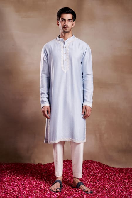 SHASHA GABA Gul Zari Resham Thread Work Kurta 