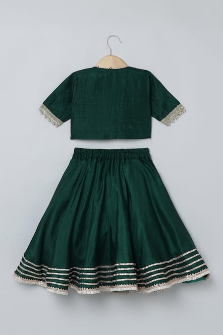 Byb Premium Gota Work Blouse Lehenga Set 