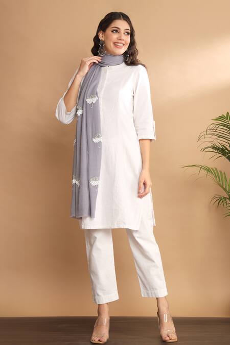 Buy Modarta Grey Umbrella Embroidered Shawl Online at Aza Fashions Buy_Modarta_Grey Umbrella Embroidered Shawl _Online_at_Aza_Fashions