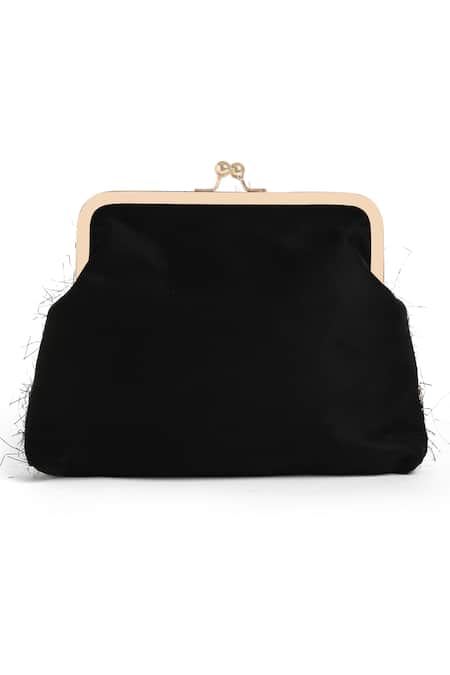 Richa Gupta Textured Fringed Clutch 