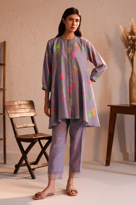 ROZA Tuscany Flower Print Tunic 