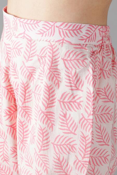 Sheeshakari_Blue Silk, Cotton Mirrors, Embroidery Collared And Aari Work Kurta Pant Set _Online_at_Aza_Fashions