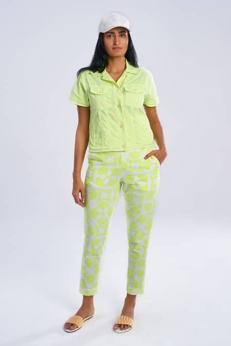 Terra Luna Fleur Print Trouser 