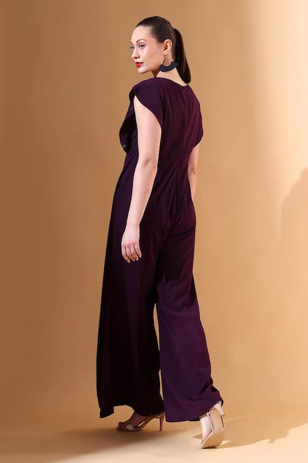 Aakaar X AZA Sequin Embellished Jumpsuit 