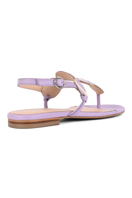 Buy Vanilla Moon Purple Abigail Color Blocked Sandals Online at Aza Fashions Buy_Vanilla Moon_Purple Abigail Color Blocked Sandals_Online_at_Aza_Fashions