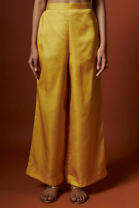 Meghna Shah_Multi Color Linen, Georgette, Cotton Floral Print Embroidered Draped Jacket Set _Online_at_Aza_Fashions