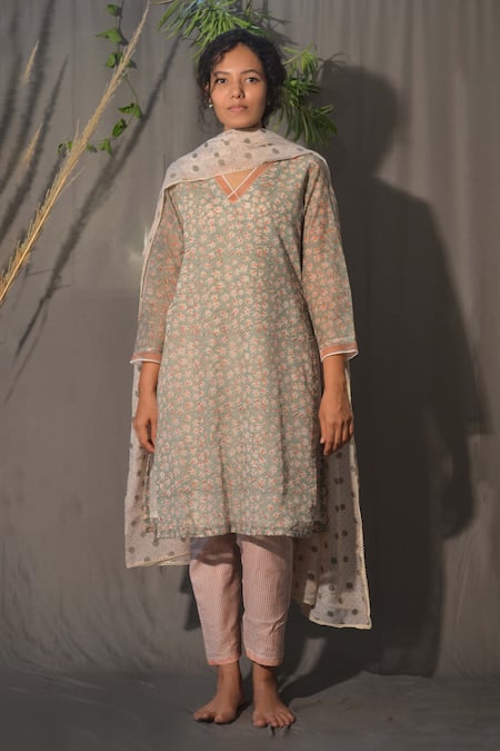 Studio Malang Flower Print Kurta Set 