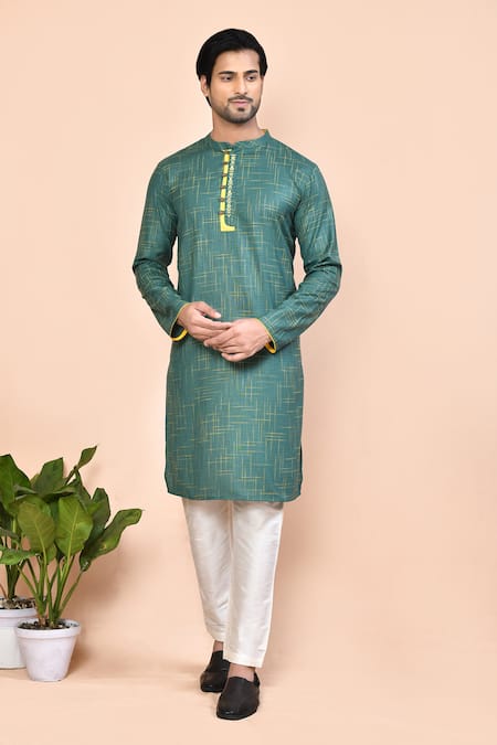 Arihant Rai Sinha Placket Embroidered Kurta 